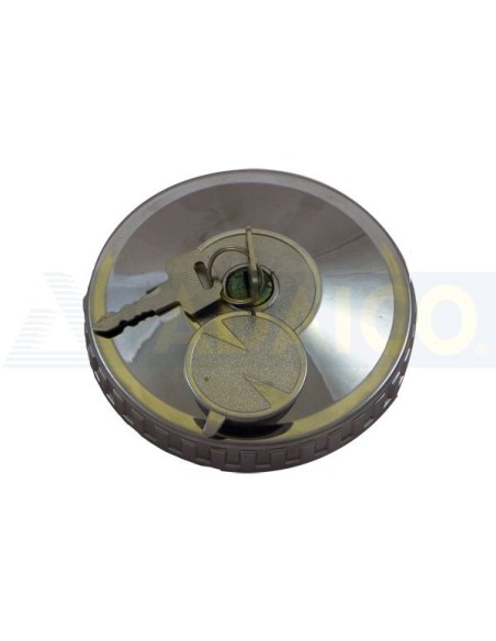 TAPON PARA DEPOSITO 80MM ACERO INOXIDABLE CON LLAVE