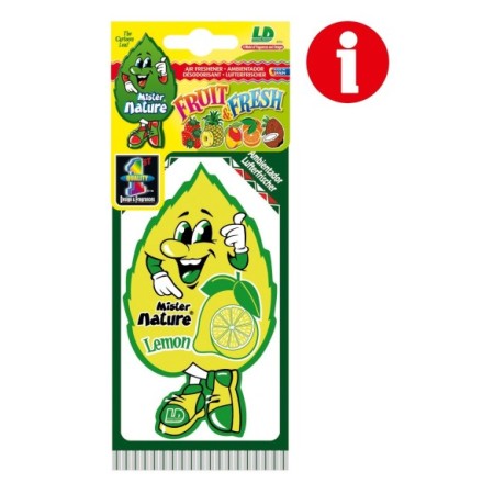 AMBIENTADOR DE CELULOSA LD LIMON 1UD  MISTER NATURE C/50