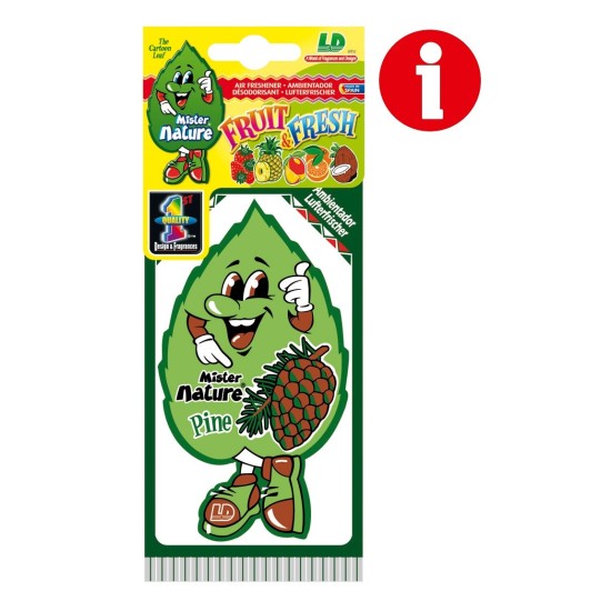AMBIENTADOR DE CELULOSA LD PINO 1UD  MISTER NATURE C/50