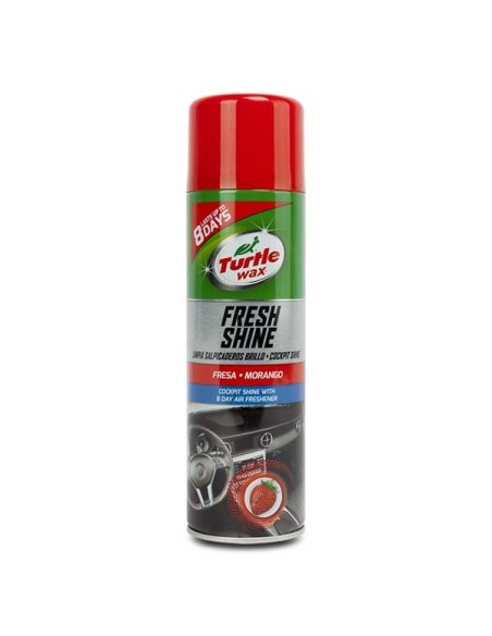 LIMPIA SALPICADERO TURTLE WAX 500ML AROMA FRESA C/6