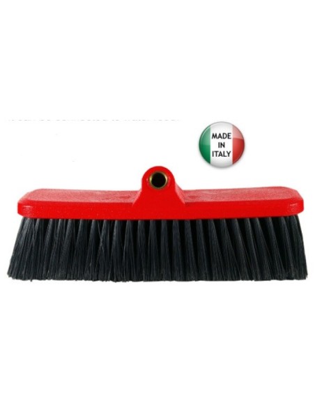 CEPILLO LAVACOCHES "MAD" CERDA DE PVC ROSCA DE ACERO C/24