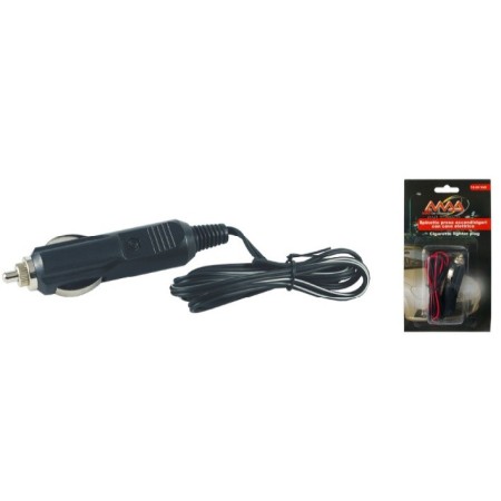 TOMA DE MECHERO CON 1M DE CABLE 12/24V C/6
