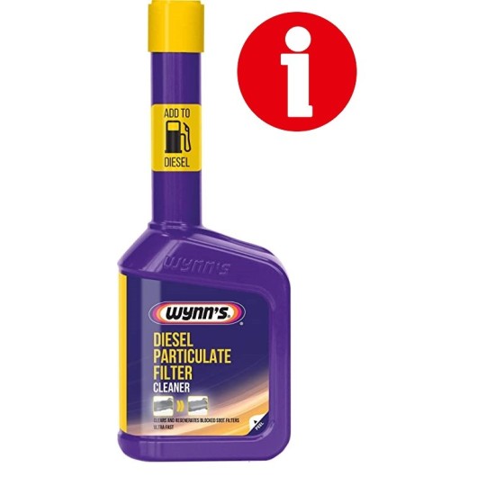 WYNNS LIMPIADOR DEL FILTRO DE PARTICULAS DPF CAJA/12UDS