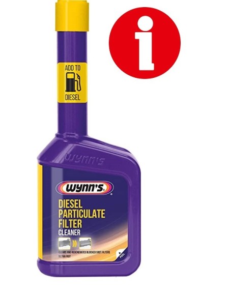 WYNNS LIMPIADOR DEL FILTRO DE PARTICULAS DPF CAJA/12UDS