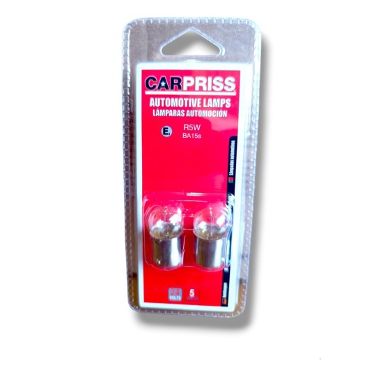 LAMPARA 24V R5W PILOTO 2 UNID BLISTER