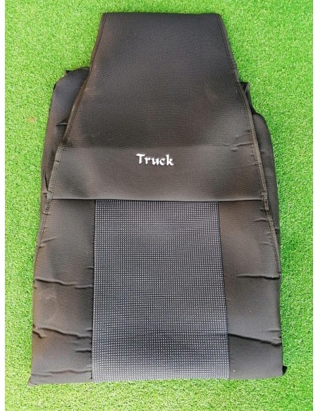 FUNDA DE ASIENTO CAMION TORALLA (SCANIA-VOLVO- DAF XF95/XF105- RENAUL MAGNUN/PREMIUM) LOGO TRUCK 2UDS