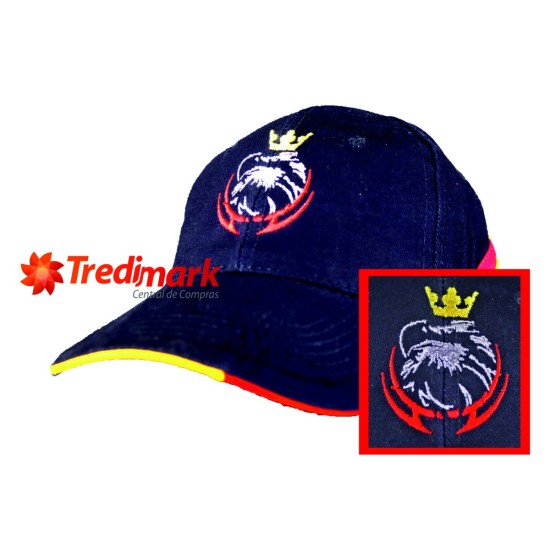 GORRA AZUL MARINO ESPAÑA CON LOGO SCANIA