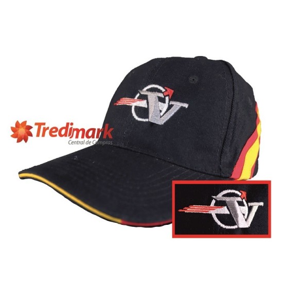 GORRA AZUL MARINO ESPAÑA CON LOGO VOLVO