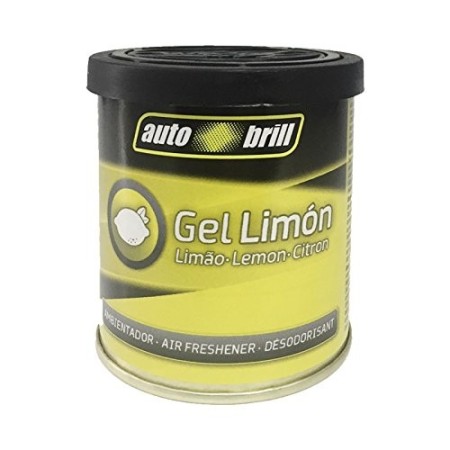 AMBIENTADOR DE GEL LIMON AUTOBRILL 80 GR C/6