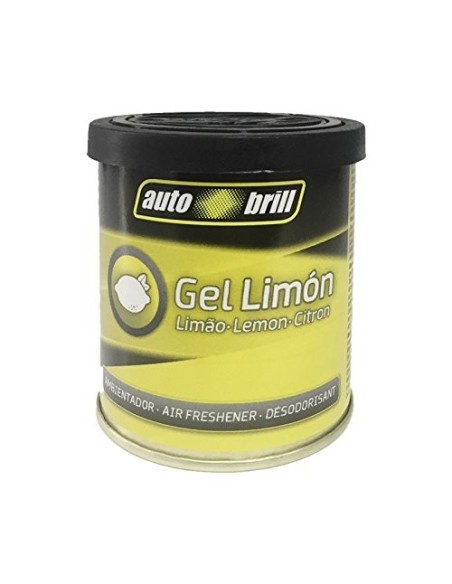 AMBIENTADOR DE GEL LIMON AUTOBRILL 80 GR C/6