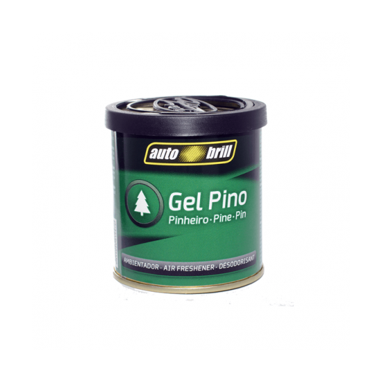 AMBIENTADOR DE GEL PINO AUTOBRILL 80 GR C/6