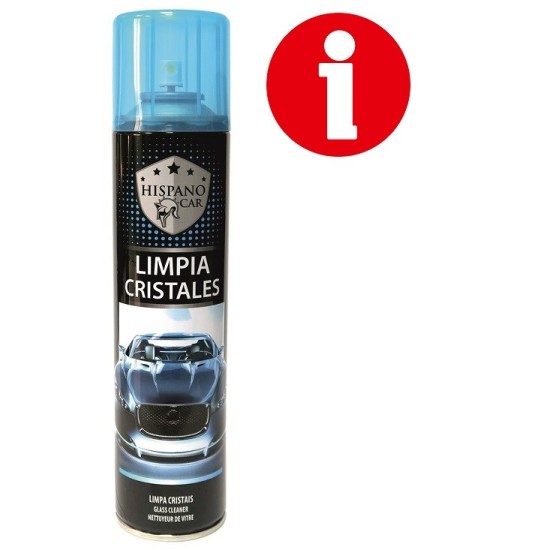 LIMPIA CRISTALES HISPANOCAR ESPECIAL FORMULA ESPUMA 400ML C/6 R/40302400