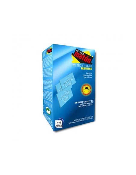 RECAMBIO ANTIMOSQUITOS 15 PASTILLAS MATON