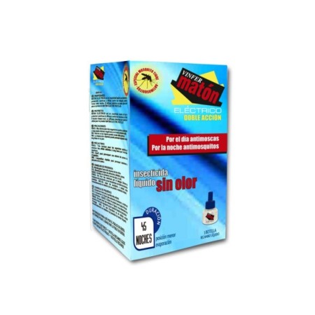 RECAMBIO LIQUIDO ANTIMOSQUITOS ELECTRICO MATON 45 NOCHES