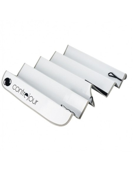 PARASOL DELANTERO BLANCO T/XL 140X80 "EXTRA RIGIDO PREMIUM"