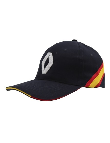 GORRA AZUL MARINO ESPAÑA CON LOGO RENAULT