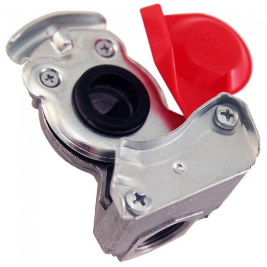 CABEZA ACOPLAMIENTO MANUAL AIRE ROJA 16MM X 1,5 **