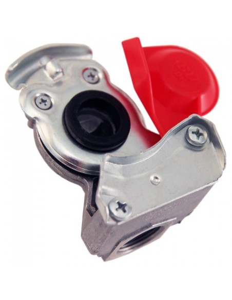 CABEZA ACOPLAMIENTO MANUAL AIRE ROJA 16MM X 1,5 **