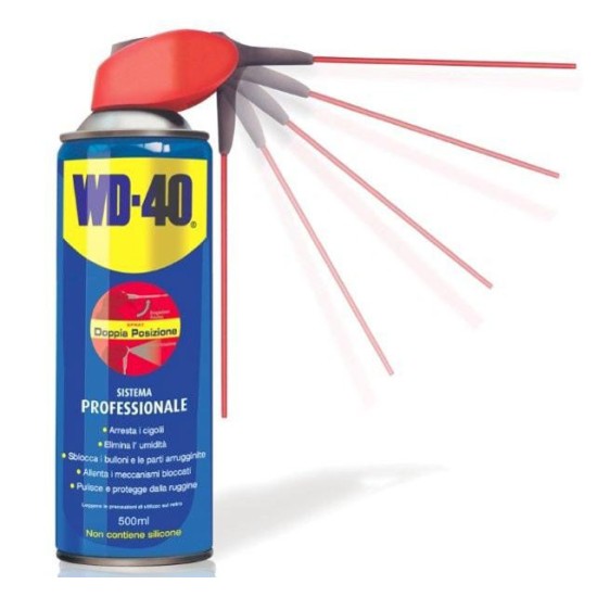 WD-40 ACEITE LUBRICANTE 500 ML CAJA/12UDS