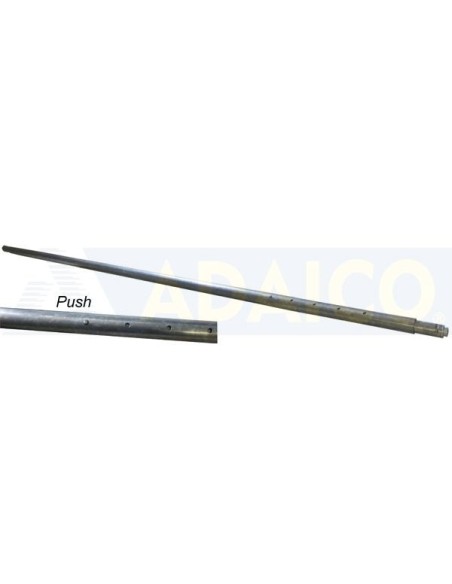 BARRA DE CARGA SIN TOPE CON PULSADOR 2320-2660 X 42 24 (42) **