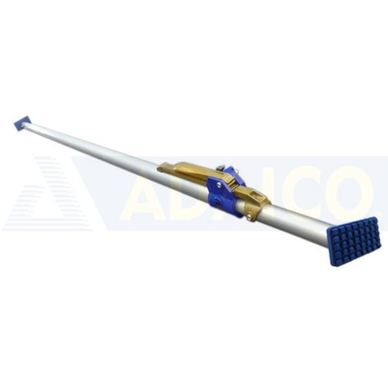 BARRA AJUSTABLE DE CARGA ALUMINIO CON MUELLE 2 TOPES (42) **