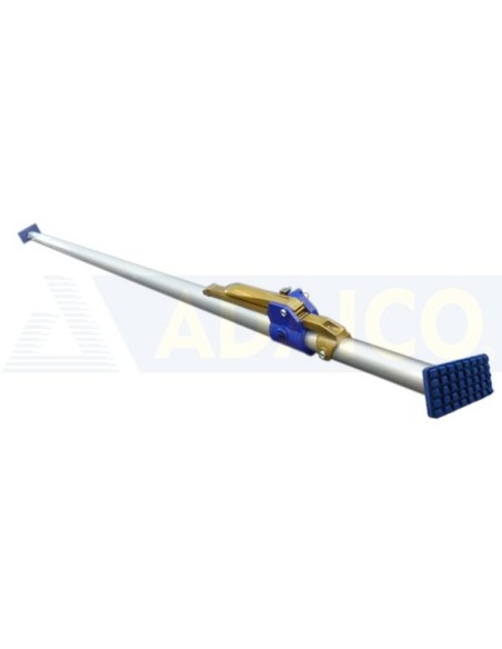 BARRA AJUSTABLE DE CARGA ALUMINIO CON MUELLE 2 TOPES (42) **