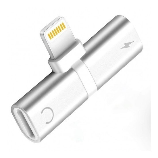 ADAPTADOR IPHONE AUDIO + CARGA IPHONE  SD-1018 C/6