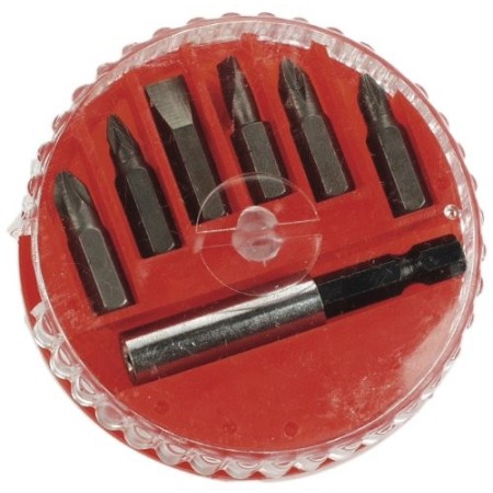 JUEGO 7 PUNTAS DESTORNILLADOR MANNESMANN