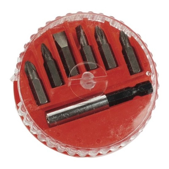 JUEGO 7 PUNTAS DESTORNILLADOR MANNESMANN