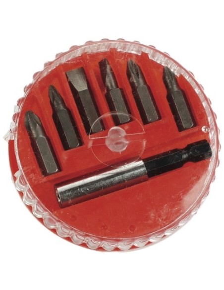 JUEGO 7 PUNTAS DESTORNILLADOR MANNESMANN