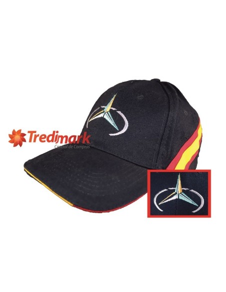 GORRA AZUL MARINO ESPAÑA CON LOGO MERCEDES