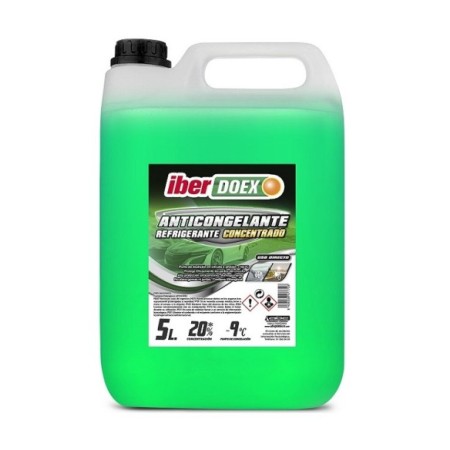 ANTICONGELANTE IBERDOEX 20% VERDE ORGANICO 5L CAJA/4UDS