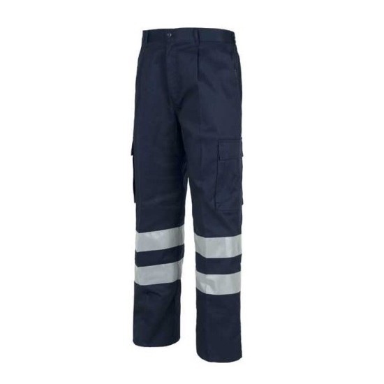 PANTALON IBERDOEX AZUL MARINO/REFLEX ORION TALLA S