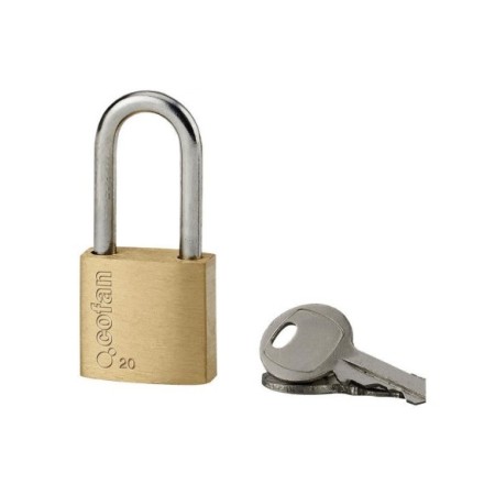 CANDADO QUALITY PLUS 40MM ARCO LARGO BLISTER