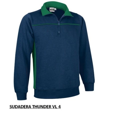 SUDADERA IBERDOEX AZUL MARINO THUNDER TALLA S