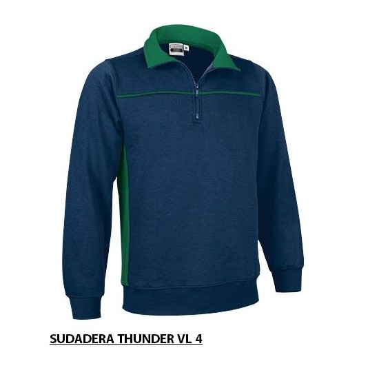 SUDADERA IBERDOEX AZUL MARINO THUNDER TALLA 3XL