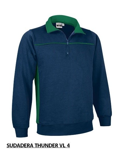 SUDADERA IBERDOEX AZUL MARINO THUNDER TALLA 3XL
