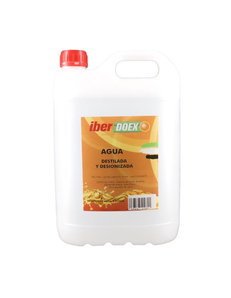 AGUA DESTILADA IBERDOEX 5L CAJA/4UDS