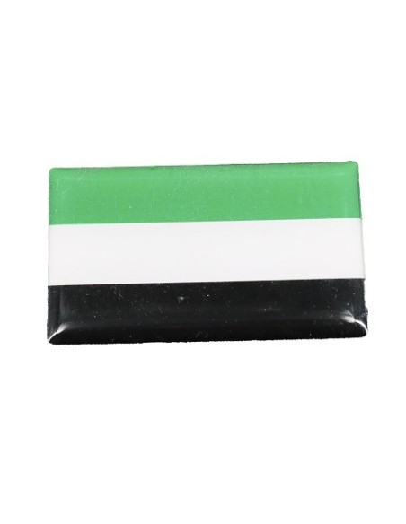 ADHESIVO RESINA BANDERA DE EXTREMADURA RECTANGULAR 60MM X 35MM