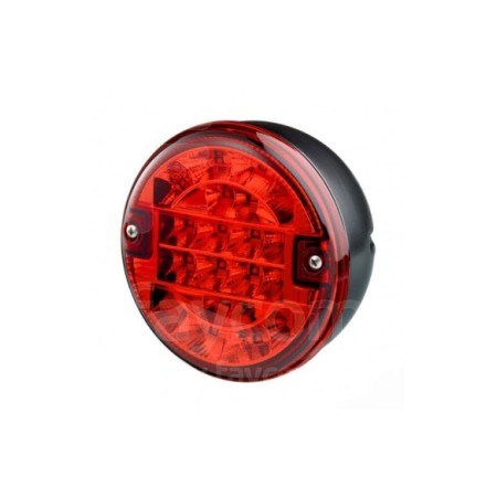 PILOTO LED TRASERO ANTINIEBLA REDONDO XXL 14CM X 4,5CM 12V/24V **
