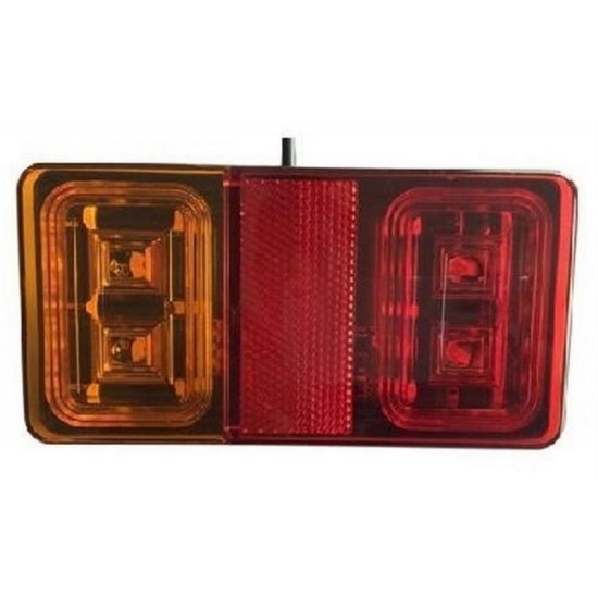 PILOTO LED TRASERO REMOLQUE 12/24V 14.5CM X 7.5 CM X 2.5CM POSICION-FRENO-INTERMITENTE **