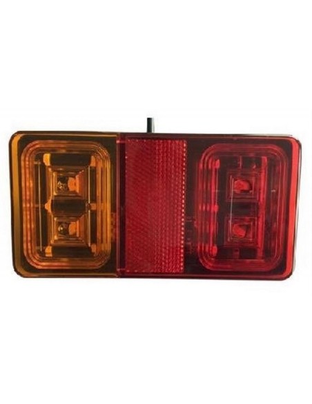 PILOTO LED TRASERO REMOLQUE 12/24V 14.5CM X 7.5 CM X 2.5CM POSICION-FRENO-INTERMITENTE **