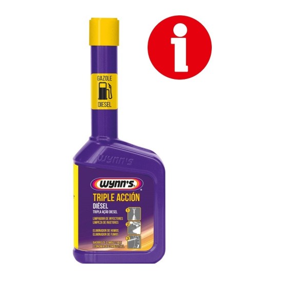 WYNNS TRIPLE ACCION DIESEL CAJA/12UDS