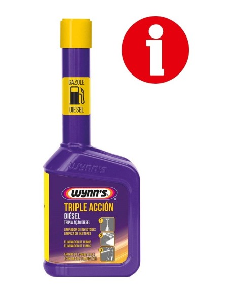 WYNNS TRIPLE ACCION DIESEL CAJA/12UDS