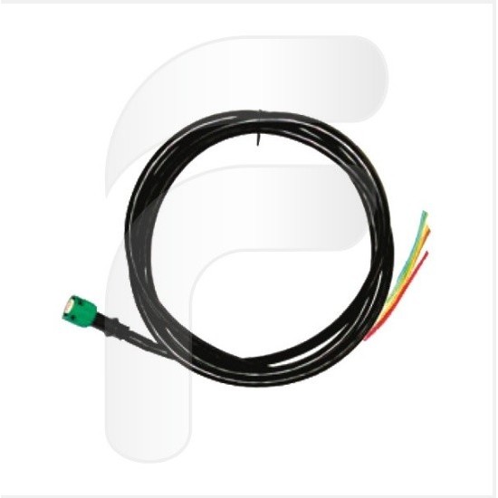 CONECTOR DERECHO PARA PILOTO TRASERO  5 PINES CON CABLE DE 1,5MT **