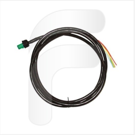 CONECTOR DERECHO HEMBRA VERDE PARA PILOTO TRASERO 7 PINES CON CABLE 2,5MT **