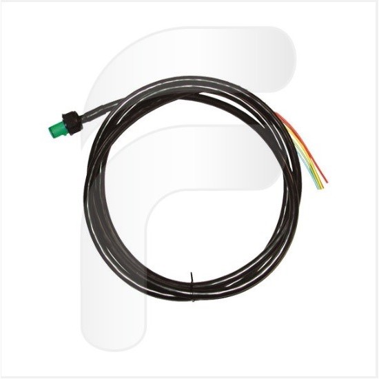 CONECTOR DERECHO HEMBRA VERDE PARA PILOTO TRASERO 7 PINES CON CABLE 2,5MT **