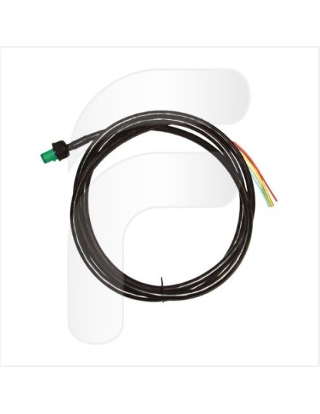 CONECTOR DERECHO HEMBRA VERDE PARA PILOTO TRASERO 7 PINES CON CABLE 2,5MT **