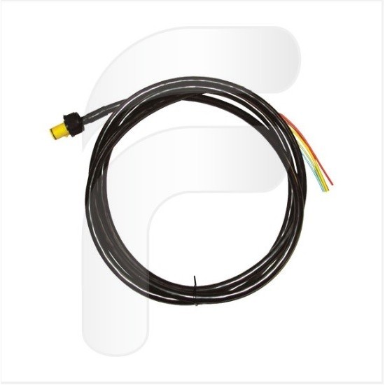 CONECTOR IZQUIERDO HEMBRA AMARILLO PARA PILOTO TRASERO 7 PINES CON CABLE 2,5MT **
