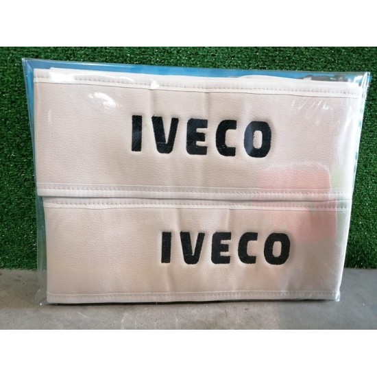 FALDONES DE ASIENTO POLIPIEL CON LOGO IVECO 2UDS